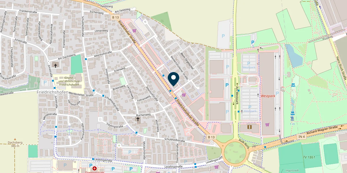 Standort Ingolstadt - Friedrichshofener Straße 14, 85049 Ingolstadt